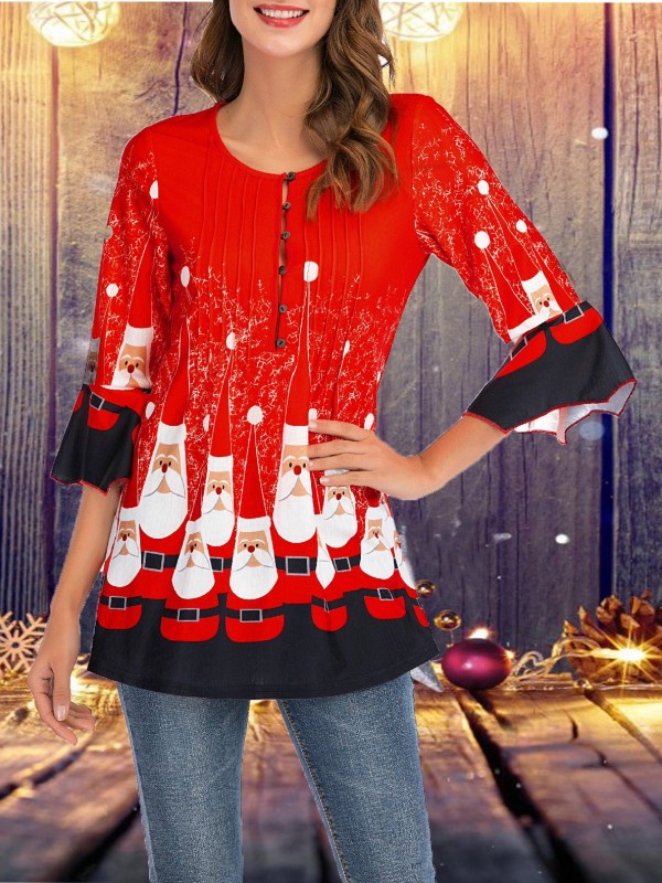 Christmas 3D Printed TShirt
