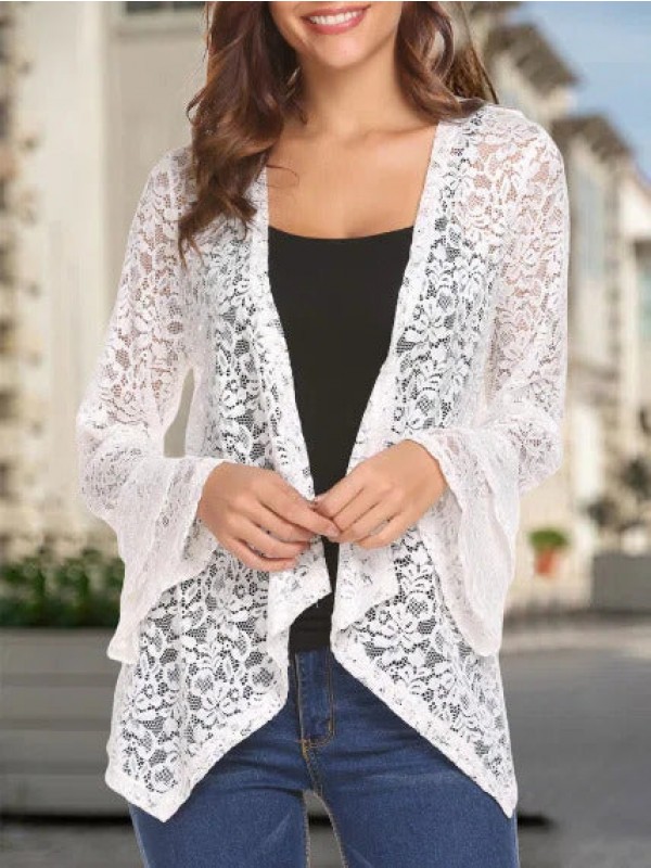 Floral Lace Vacation Cardigan